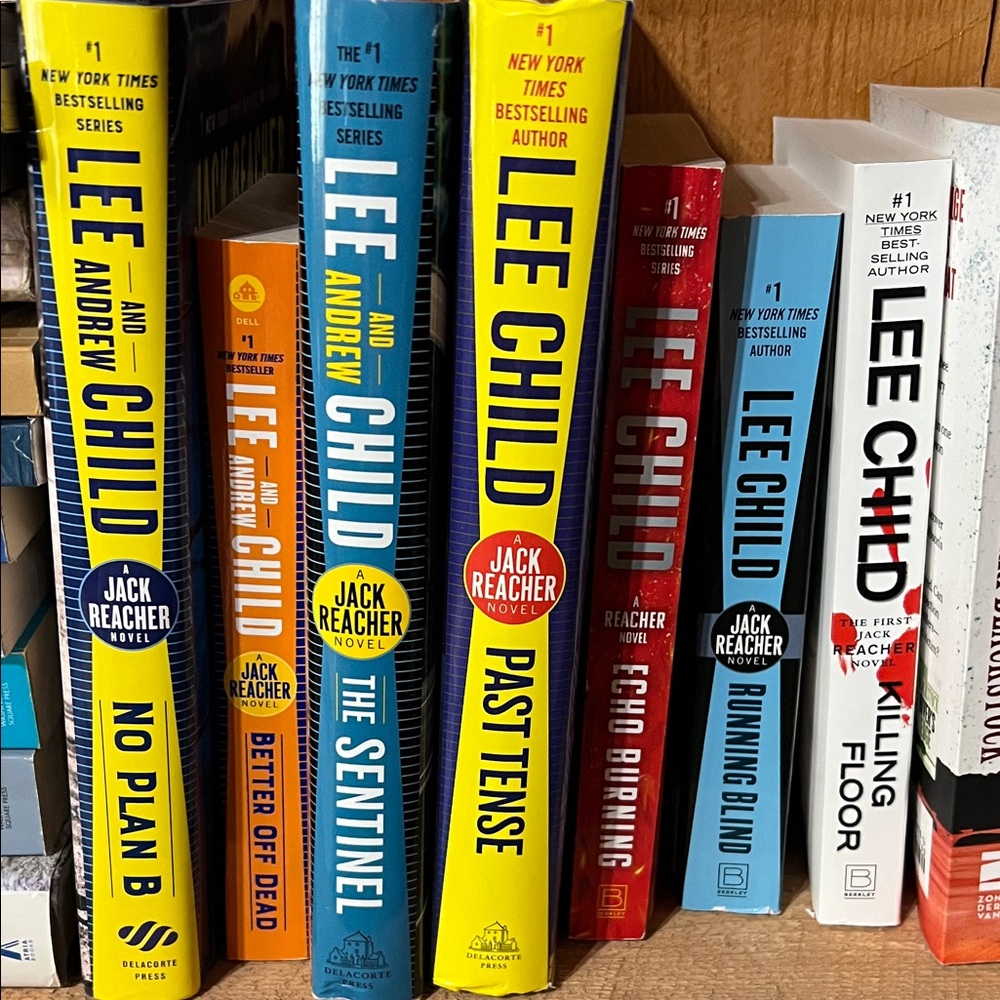 Lee Child Jack Reacher Book Collection